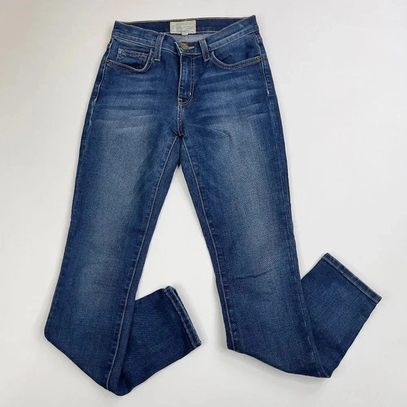 Current Elliott The Highwaist Stiletto Skinny Jeans inLove Founs - Picture 1 of 9